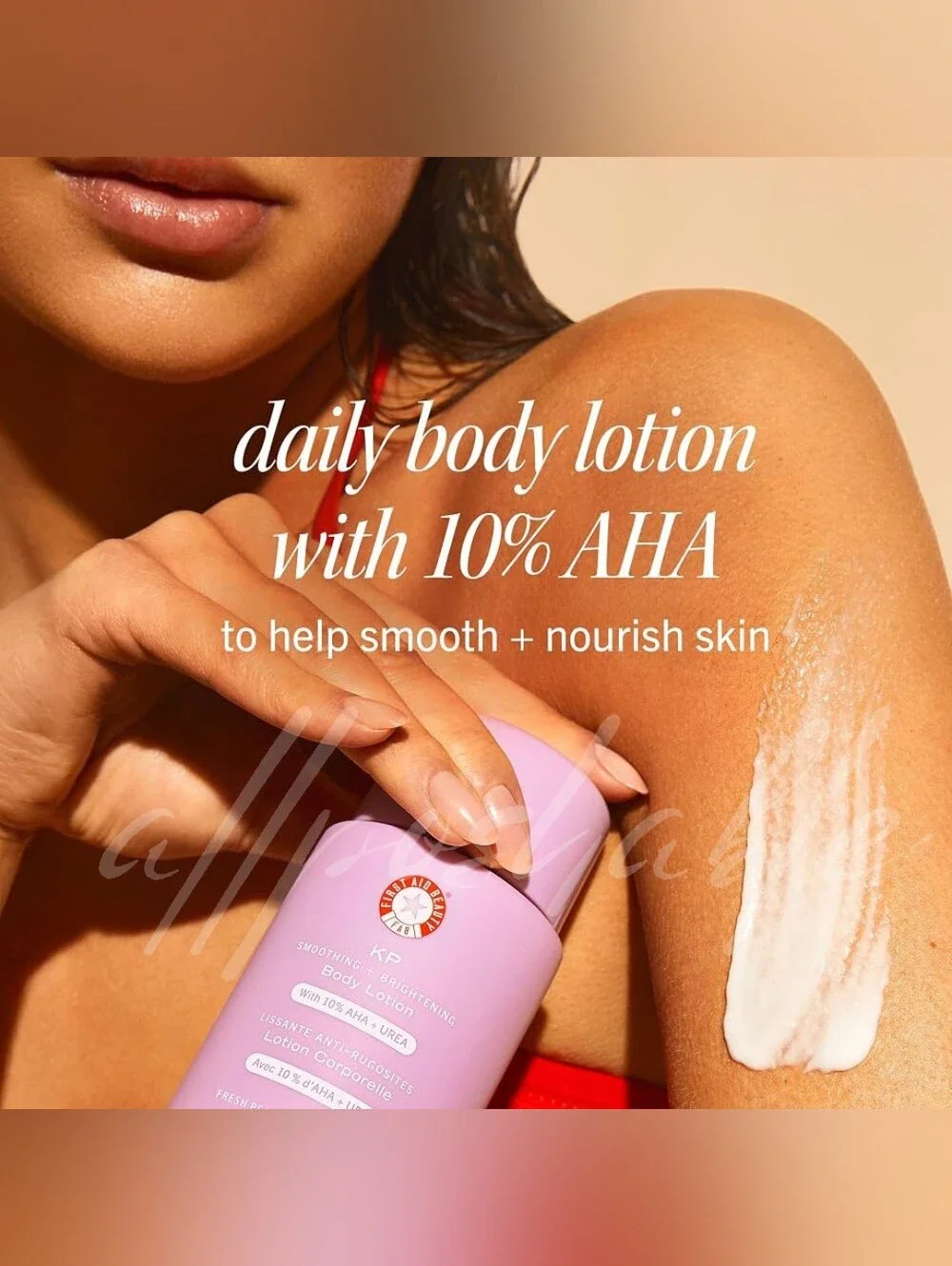 First Aid Beauty KP Smoothing + Brightening Body Lotion Fresh Peach